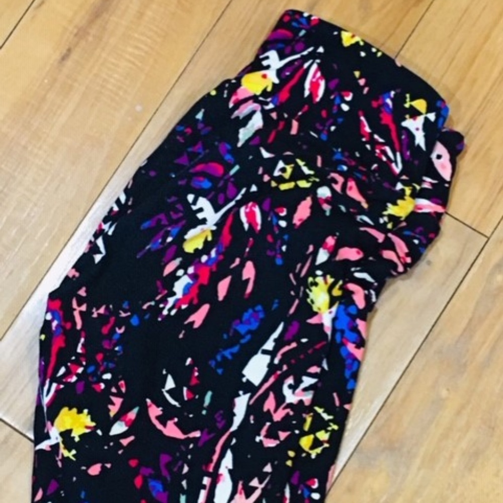 Lularoe Legging Multi Color Print Small - image 1